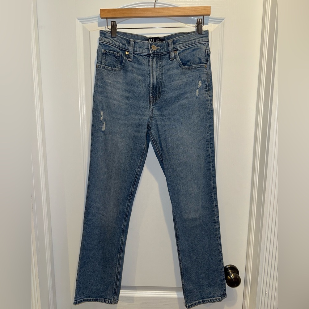 Gap High Rise Straight Jean